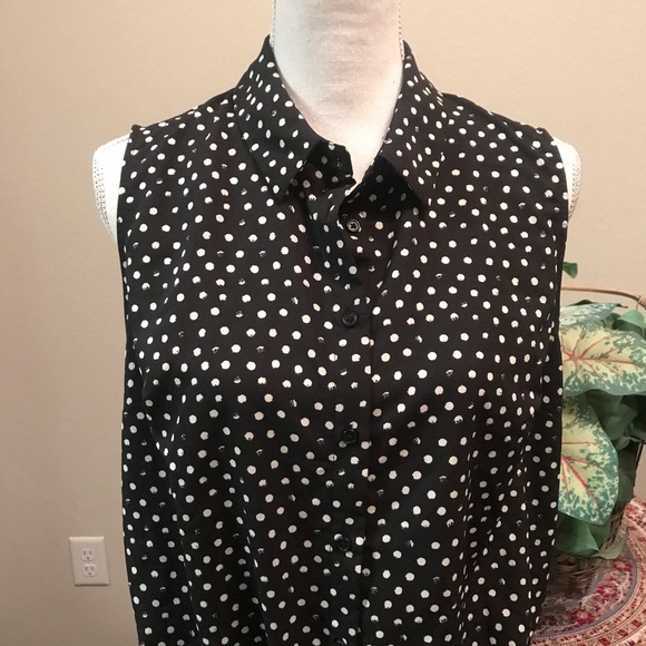 A New Day *NWT* Tie Front Blouse - Picture 1 of 8